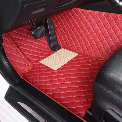 5d 6d 7d Durable Waterproof Anti-dust Double Layer Carpet 7d car mats