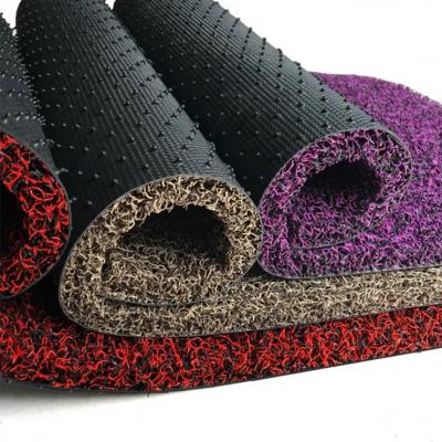 Anti-Skid Design High-Quality Custom PVC Car Floor Mats 3D Coil Mat PVC Foot Mat