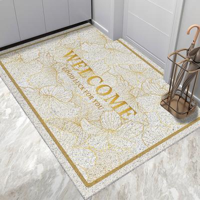 Anti Slip Custom Printed pvc coil Logo Door Mat Indoor Floor Mat