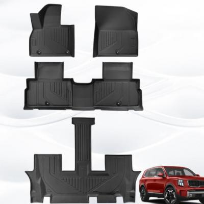 Anti-slip, simple, practical, comfortable and dirt-resistant TPE car mats