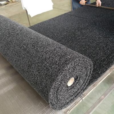 Heavy Duty Pvc Floor Coil Vinyl Loop Rubber Mat Carpet Roll WIthout Backing Mat