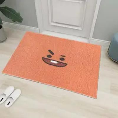 Hotel PVC Coil carpet crude rubber roll anti slip door Mat For Sale