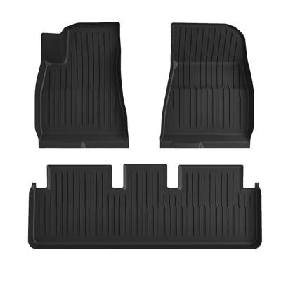 Latest Safety Decorative high quality TPE car mats Environmentally friendly and stylish