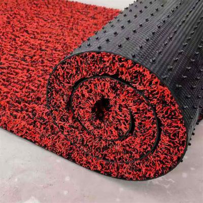 Spike Backing Different Market Style Popular Fancy Unique Decorative PVC Coil Car Mats