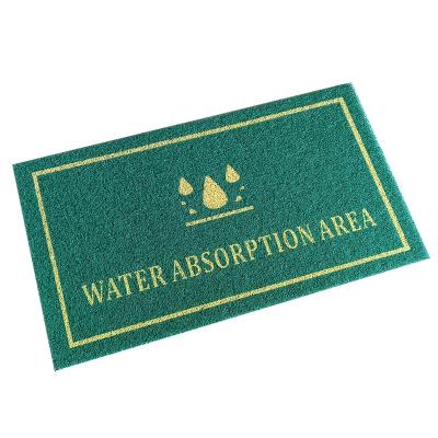 Factory Hot Sale Custom Printed Logo Non-Slip PVC Material Coil Door Mat Custom Carpets Rug floor Mat