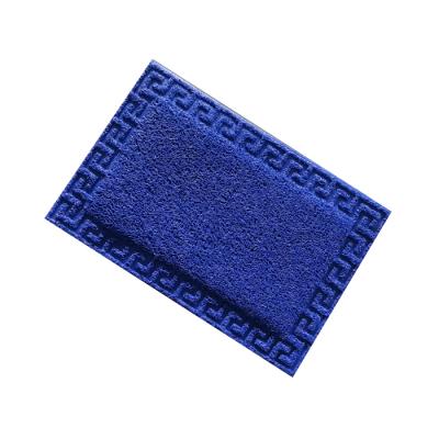 Water Absorbent Pvc Soft Material Custom Logo Door Mat