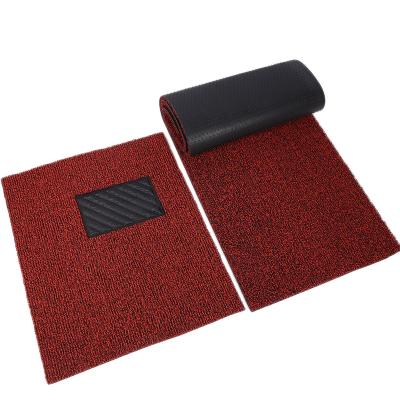 Wholesale customized car foot mats car carpet mats coil PVC waterproof and stain resistant