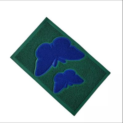 non-slip indoor outdoor enter plain custom entrance front Pvc coil door mats